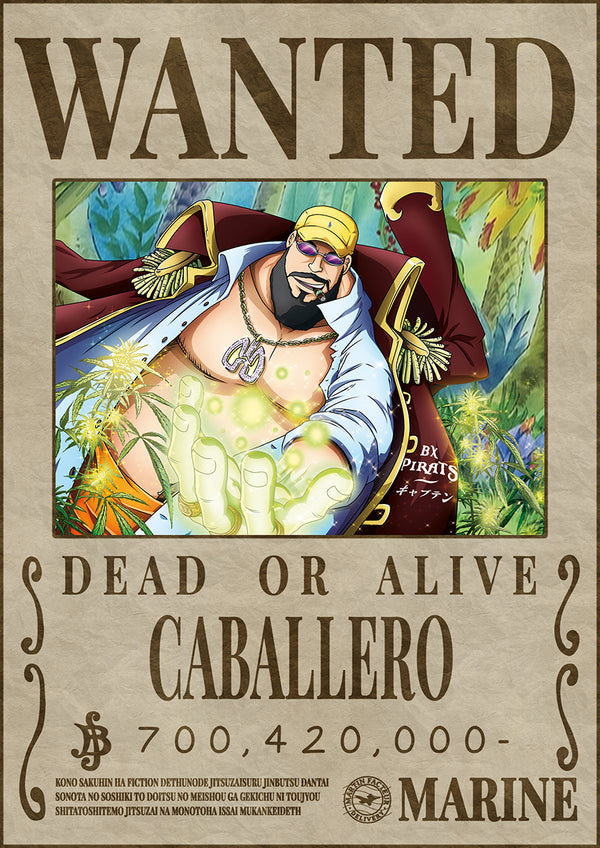 Poster Wanted Caballero ( Réedition )