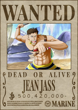 Poster Wanted Jean Jass