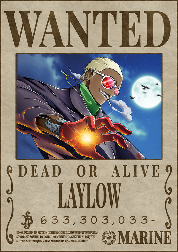 Poster Wanted Laylow ( Réedition )