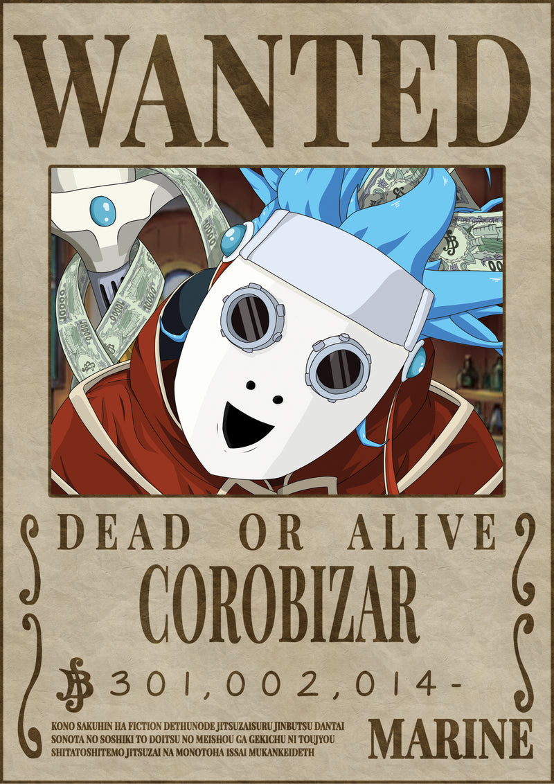 Poster Wanted Corobizar - Martin Facteur