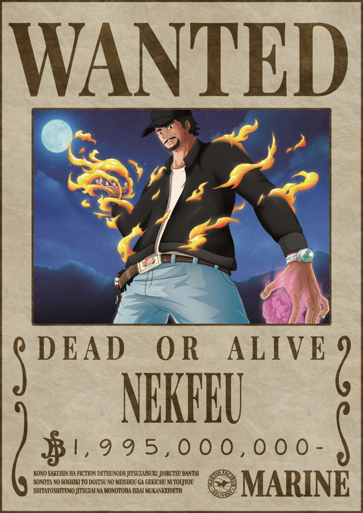 Poster Wanted Nekfeu – Martin Facteur