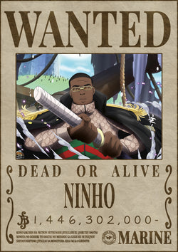Poster Wanted Ninho - Martin Facteur