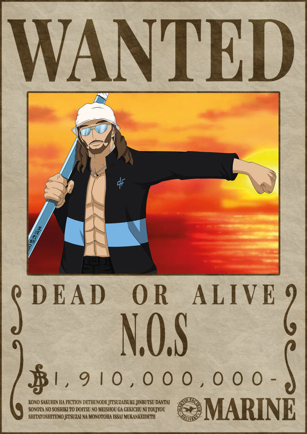 Poster Wanted Nos - Martin Facteur